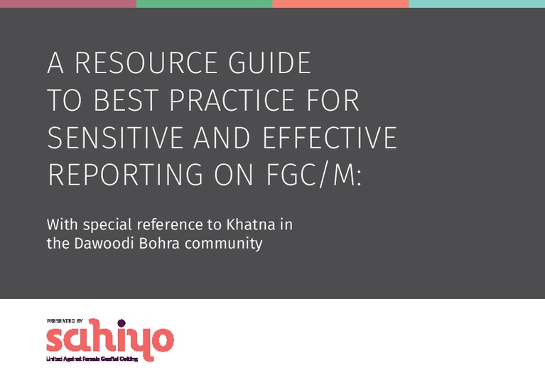A resource guide to best practice for sensitive and effective reporting on FGC/M